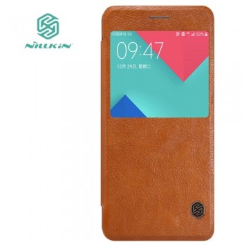 Nillkin qin dėklas rudas (Samsung galaxy a7 2016 telefonui)